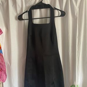 Laundry By Shelli Segal black halter dress